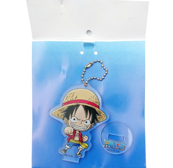 Shop quà tặng Anime Manga Móc khóa mô hình standee Luffy One Piece - hàng bản quyền chính hãng