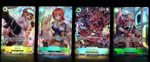 Thẻ Bài One Piece Card Game Booster Pack OP-09 New Emperor in hình đẹp mắt nhiều nhân vật sưu tầm trưng bày