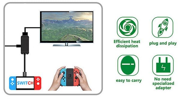 Adapter USB-C Sang HDMI USB3.0 USB-C nshop
