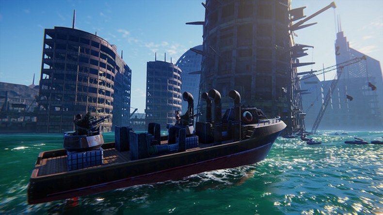 Age of Water, phiêu lưu online nhiều người chơi trong thế giới hậu tận thế chìm trong biển nước