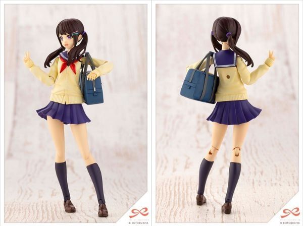 sưu tập mô hình gái Sousai Shojo Teien Madoka Yuki Touou High School Winter Clothes Kotobukiya