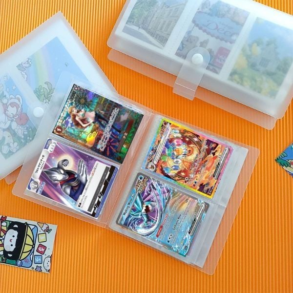 Album trong suốt sưu tập thẻ bo góc TCG nhiều cỡ có sẵn tại nShop