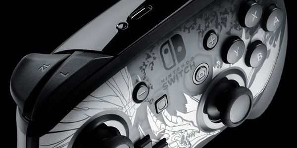kết nối tay cầm Nintendo Switch Pro Controller Monster Hunter Rise Sunbreak Edition