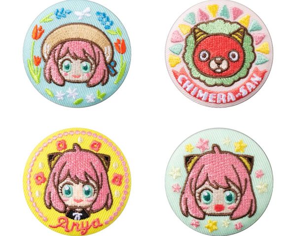 Can Badge Collection Spy x Family Random huy hiệu sticker thêu anime manga hình tròn đẹp mắt họa tiết dễ thương giá rẻ làm quà tặng trang trí trưng bày sưu tầm kỉ niệm sinh nhật dịp đặc biệt