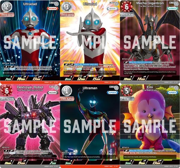 Ultraman Card Game EXD-01 Ultraman Rising Extra Deck tìm thấy nhiều thẻ bài hiếm mạnh