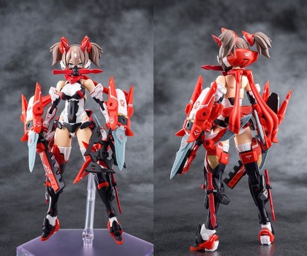 Mô hình lắp ráp Megami Device Asra Ninja Kaname Kotobukiya KP715 đẹp mắt tạo dáng thú vị dễ thương chất lượng tốt