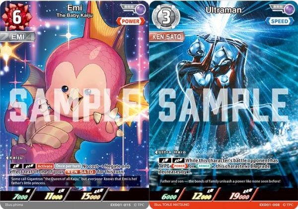 Ultraman Card Game EXD-01 Ultraman Rising Extra Deck chứa thẻ bài hiếm và thiết kế đẹp mắt cực hấp dẫn