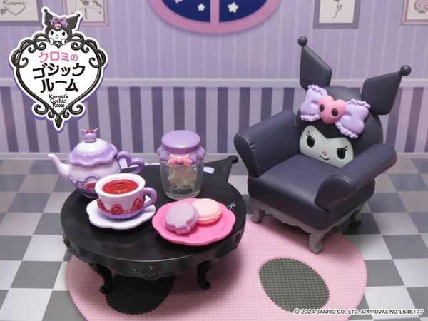 Kuromi's Gothic Room Blind Box - Mô hình chính hãng Re-Ment thiết kế dễ thương màu sắc đẹp mắt mua trưng bày trang trí