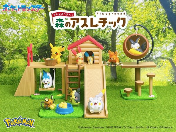 Mua Pokemon Everyone Gather! Forest Playground Blind Box ngẫu nhiên đẹp mắt dễ thương chất lượng tốt trang trí góc học tập bàn làm việc phòng khách phòng ngủ không gian sống