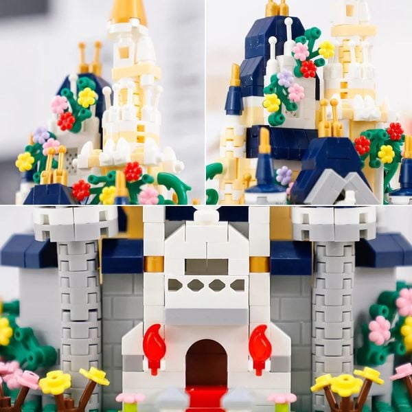Mô hình lắp ráp Balody Lâu đài cổ tích Fairy Tale Castle đồ chơi đẹp mắt chất lượng tốt giá rẻ trưng bày trang trí góc học tập bàn làm việc phòng khách phòng ngủ không gian sống