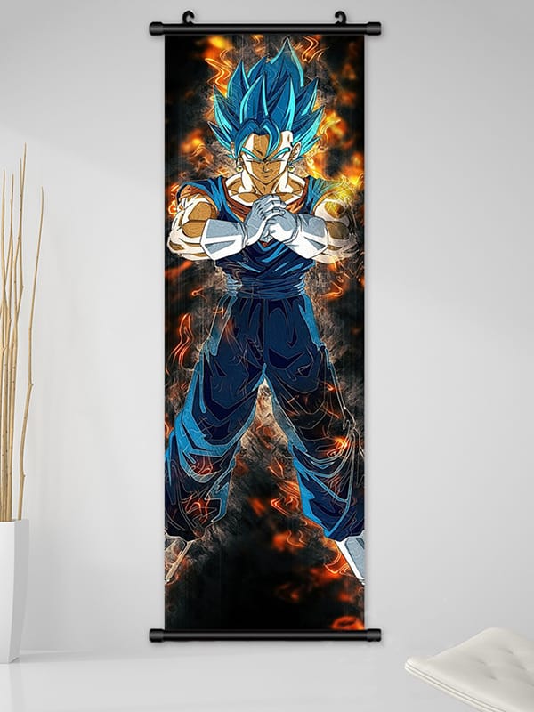 Tranh poster anime treo tường bằng vải hình Dragon Ball 7 Viên Ngọc Rồng