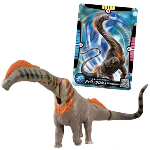 Mô hình Ania Jurassic World Khủng Long Titanosaurus tái hiện chi tiết bộ phim Jurassic World
