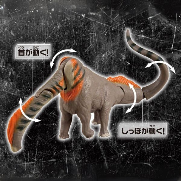 Mô hình Ania Jurassic World Khủng Long Titanosaurus có các khớp cử động linh hoạt