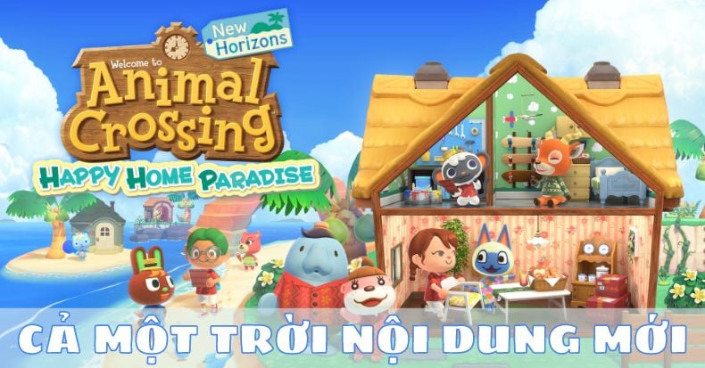 Animal Crossing New Horizons Happy Home Paradise dlc