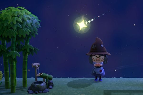 Animal Crossing New Horizons wishes stars