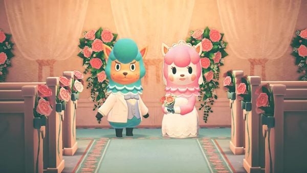 Animal Crossing New Horizons wedding