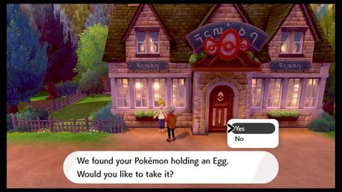 Ấp trứng trong Pokemon Sword và Shield