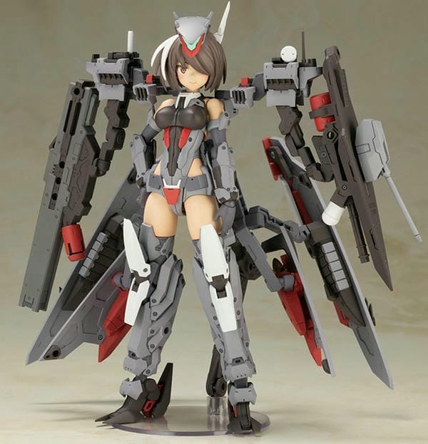 Đồ chơi mô hình lắp ráp gái anime Frame Arms Girl Kongo Destroyer chính hãng Kotobukiya