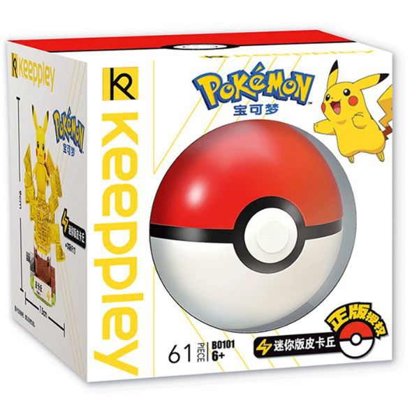 Cửa hàng bán Đồ chơi lắp ráp xếp hình Keeppley Pokemon Mini Pikachu B0101 chính hãng giá rẻ nhất