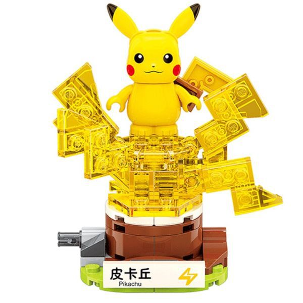 Mô hình đồ chơi lắp ráp xếp hình Keeppley Pokemon Pikachu Mini B0101 chính hãng giá rẻ nhất