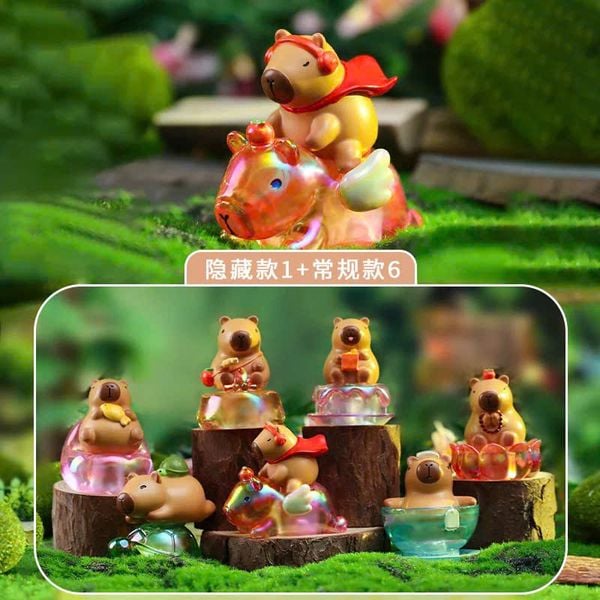 Xé Hộp Mù Capybara Chill Chill Tịnh Tâm Blind Box siêu đáng yêu dễ thương đẹp mắt