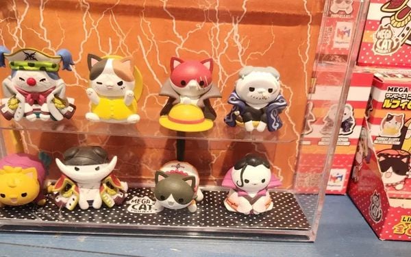 MegaHouse Hộp Mù MEGA CAT PROJECT ONE PIECE Nyan Piece Nyan Ver. Luffy & Paramount War of Marineford đồ chơi lý tưởng cho những ai yêu thích sự ngẫu nhiên