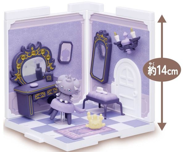 Shop bán Pokemon Pokepeace House Dressing Room Espurr Milcery Đồ chơi lắp Mô hình Pokemon chính hãng Takara Tomy đẹp rẻ nhật bản dễ thương nhiều ưu đãi có giao hàng toàn quốc