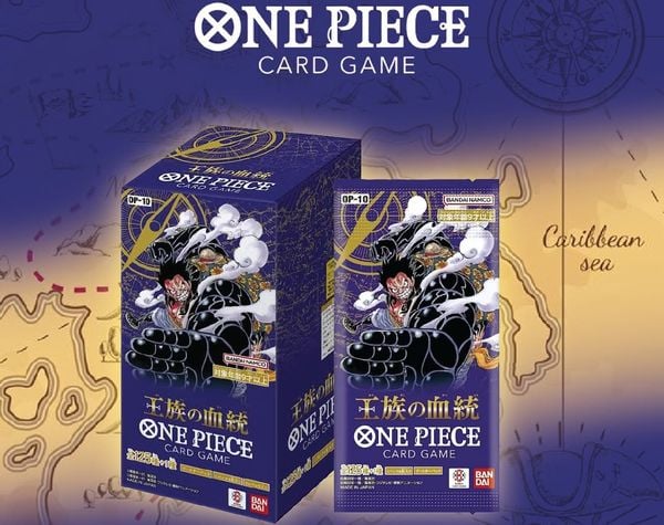 Sưu tầm thẻ bài One Piece Card Game Booster Pack OP-10 Royal Blood trò chơi gatcha may mắn thú vị
