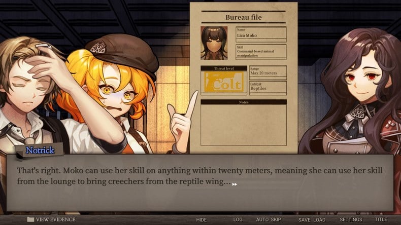 Staffer Case: A Supernatural Mystery Adventure, Trong Ban Nội Vụ đặc biệt này, tất cả các nhân viên đều là thám tử cấp cao
