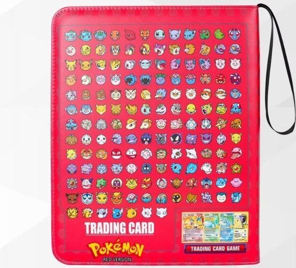 Album Binder đựng bài Pokemon TCG Game Boy Collection Red 9 ngăn nShop giao hàng hỏa tốc