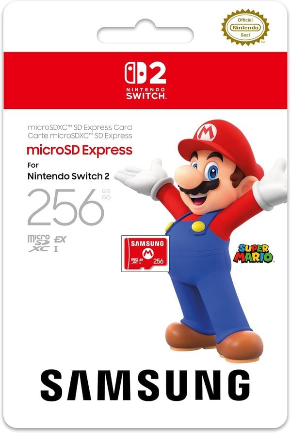 Đặt mua Thẻ nhớ MicroSD Express 256GB Nintendo Switch 2 Samsung cao cấp tại nShop, hàng chính hãng giá tốt
