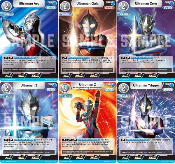 Ultraman Card Game Booster Pack Guardians Of The Earth BP01 thẻ bài chính hãng bandai mở random ngẫu nhiên in hình đẹp mắt mua sưu tầm