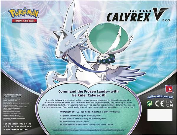 bài Pokemon TCG Ice Rider Calyrex V Box mạnh nhất