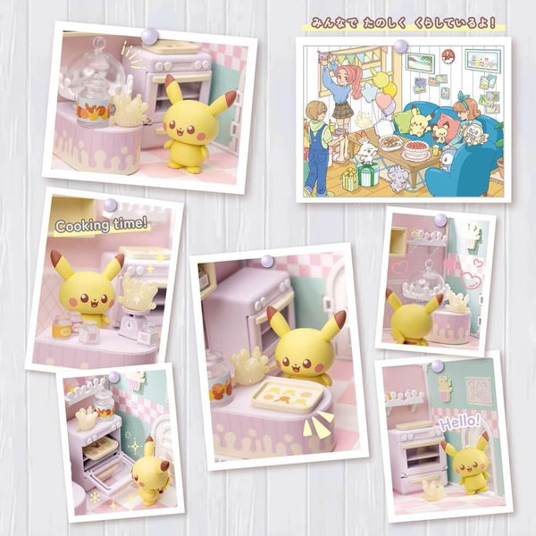 Mua Pokemon Pokepeace House Kitchen Milcery Pikachu Đồ chơi lắp Mô hình Pokemon chính hãng Takara Tomy đẹp rẻ nhật bản dễ thương quà tặng sinh nhật kỷ niệm dịp đặc biệt ấn tượng tinh tế
