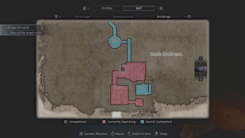 bản đồ Resident Evil Village