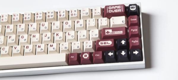 Set Keycap bàn phím cơ Manthon Gameboy Retro fit nhiều kích cỡ bàn phím khác nhau