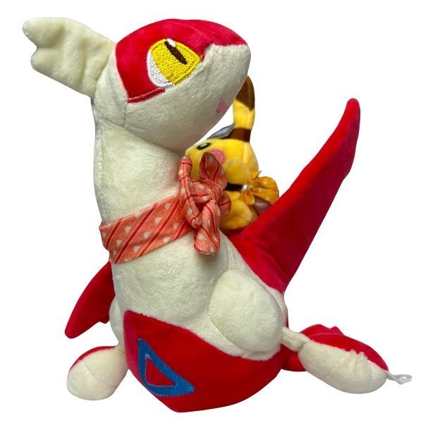 Cửa hàng bán Thú bông Pokemon Pikachu cưỡi Latias 28cm Hàng bản quyền chính hãng đẹp mắt dễ thương chất liệu cao cấp êm ái mềm mịn