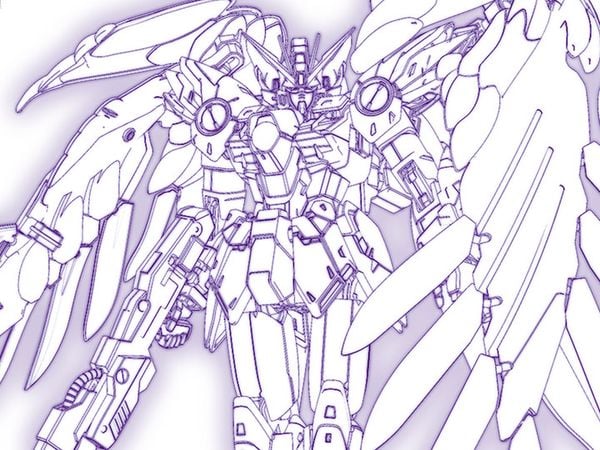 Bản thiết kế Wing Gundam Zero EW Ver Ka chính hãng Bandai