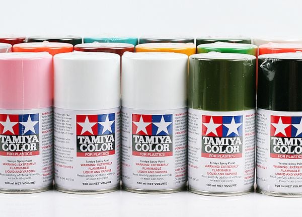 Bảng màu sơn xịt Tamiya TS cho mô hình