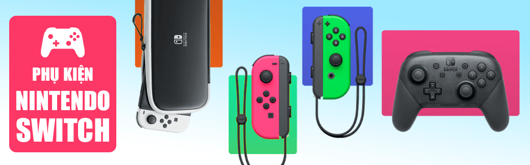 Phụ kiện Nintendo Switch mới