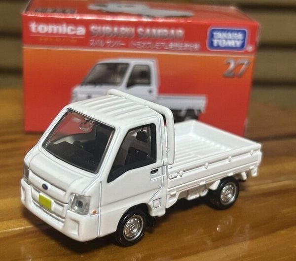 Mua ngay Tomica Premium 27 Subaru Sambar Special First Edition món quà tuyệt vời cho fan yêu xe hơi