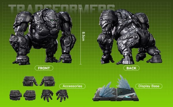Mô hình lắp ráp Transformers Model Kit Classic Class 04 Optimus Primal Beast Luminous Eyes Blokees 71144 chi tiết có màu sắc đẹp mắt ấn tượng
