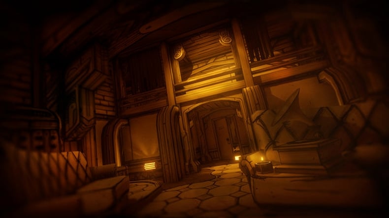 Bendy and the Ink Machine, Giải đố, hành động, trong ngập tràn nỗi sợ