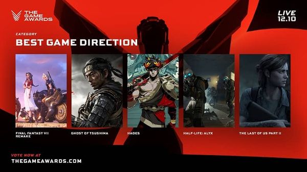 The Game Award 2020 Best game Direction hay nhất năm