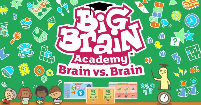 Big Brain Academy Brain vs Brain nintendo switch