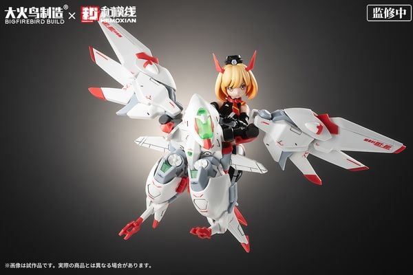Mô hình lắp ráp Sky-001 Kelly Janet - Hemoxian X BigFireBird Build Full Time JIJIA đẹp mắt dễ thương đáng yêu tạo dáng đa dạng