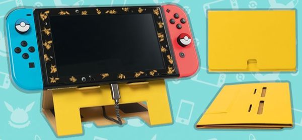 bóp đựng Nintendo Switch Pikachu Edition đế dựng chơi game