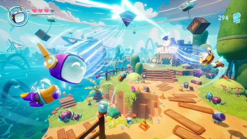 Boti: Byteland Overclocked, một loạt các thay đổi thú vị trên lối chơi platformer cổ điển