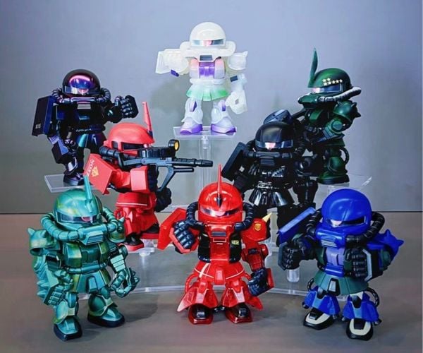 QMSV Mini Zaku II Variation 2 Blind Box nhận ngẫu nhiên mô hình gundam chính hãng bandai đẹp mắt tại nShop