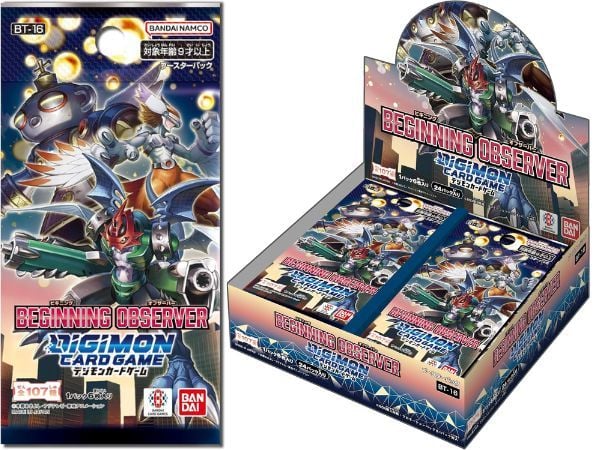 Sở hữu các thẻ bài hiếm trong gói Digimon Card Game BT-16 Beginning Observer Booster Pack món quà tuyệt vời cho fan hâm mộ